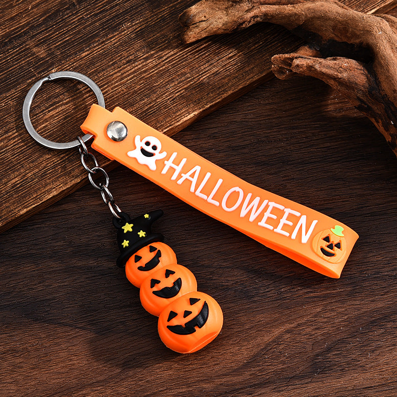 Wholesale  Pumpkin Ghost Keychain